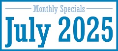 Monthly Specials - July 2025 titles