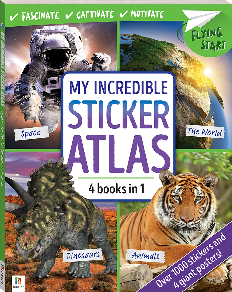 My Incredible Sticker Atlas - Flying Start